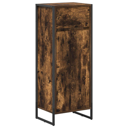 Set di mobili per il bagno Rovere fumé Legno multistrato | homemem39
