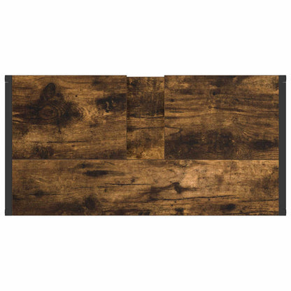 Set di mobili per il bagno Rovere fumé Legno multistrato