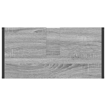 Set di mobili per il bagno Grigio Sonoma Legno multistrato