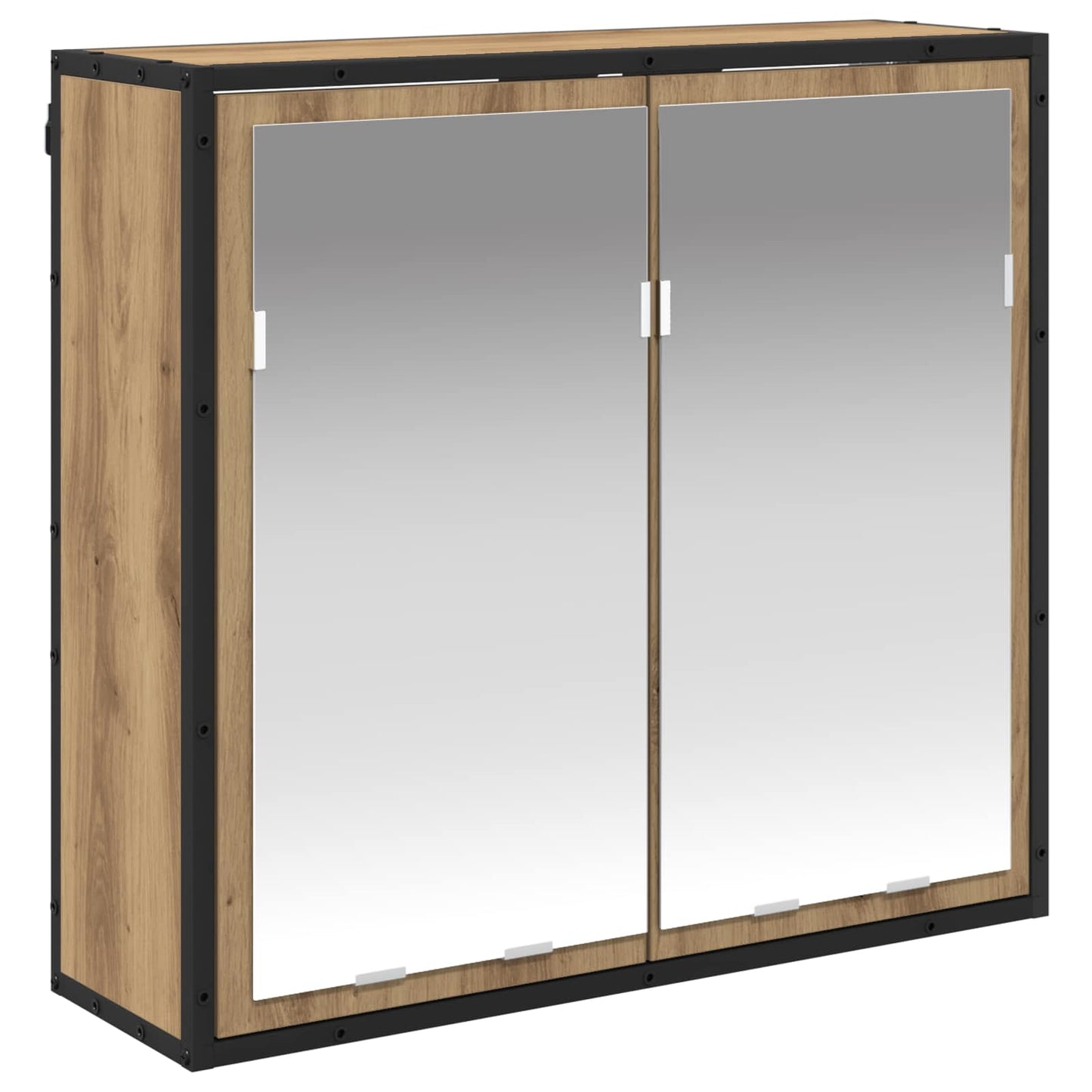 Set di mobili per il bagno Rovere artigianale Legno multistrato | homemem39