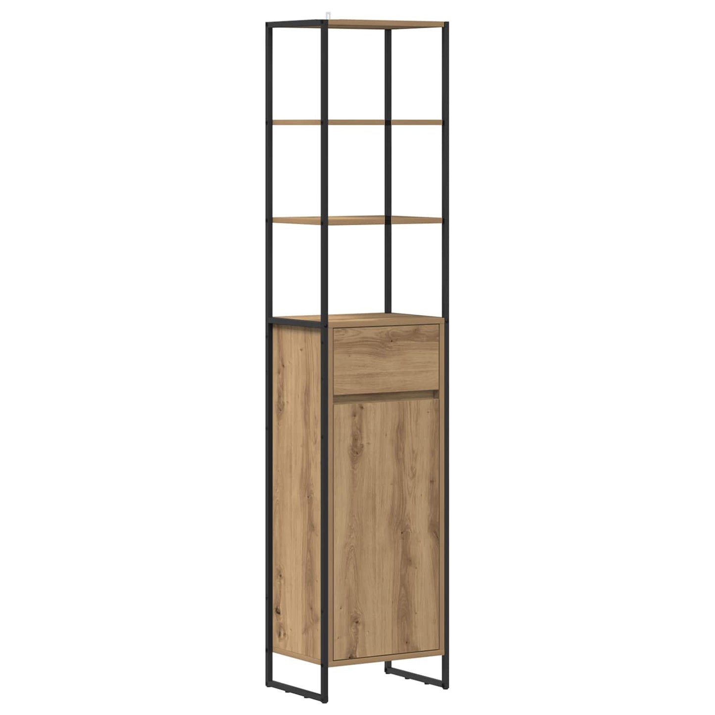 Set di mobili per il bagno Rovere artigianale Legno multistrato