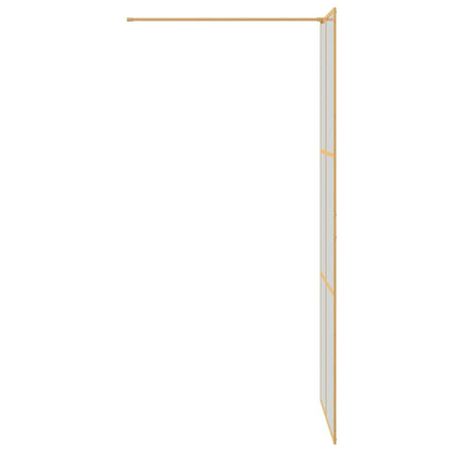 Parete Doccia Walk-in Oro 80 x 195 cm vetro temperato | homemem39