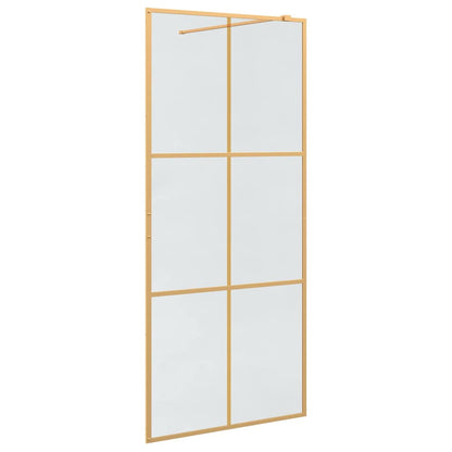Parete Doccia Walk-in Oro 90 x 195 cm vetro temperato | homemem39