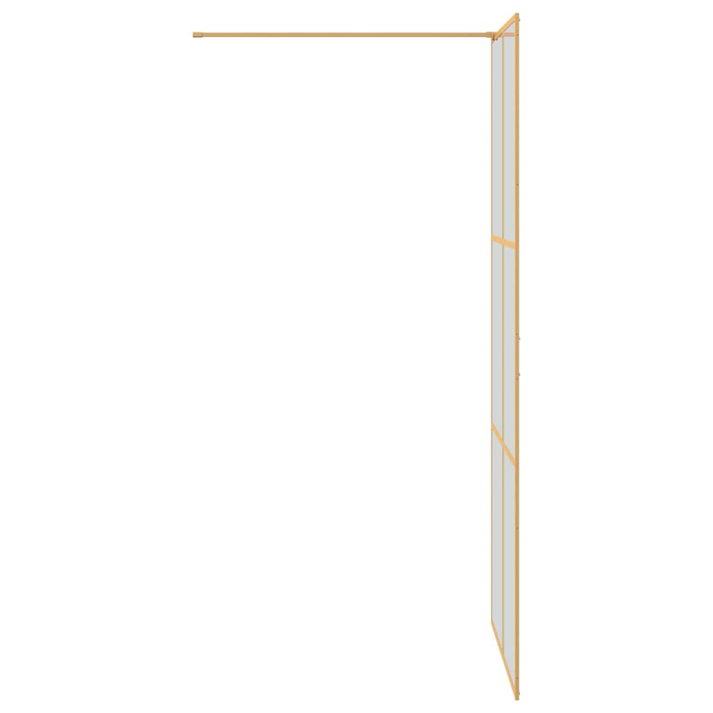 Parete Doccia Walk-in Oro 90 x 195 cm vetro temperato | homemem39