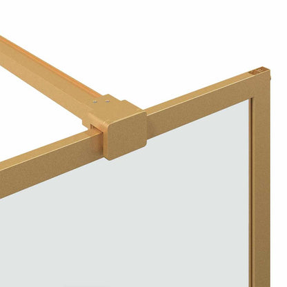 Parete Doccia Walk-in Oro 140 x 195 cm vetro temperato | homemem39