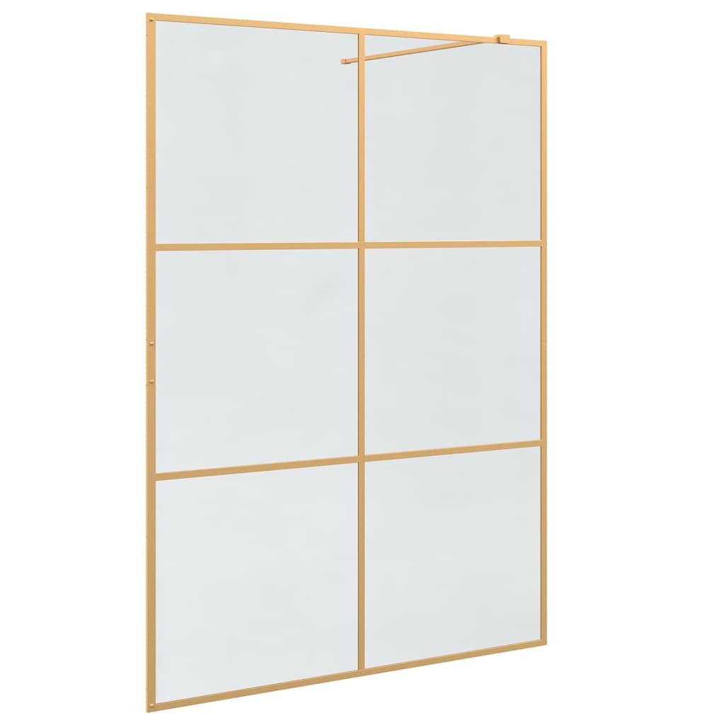 Parete Doccia Walk-in Oro 140 x 195 cm vetro temperato | homemem39