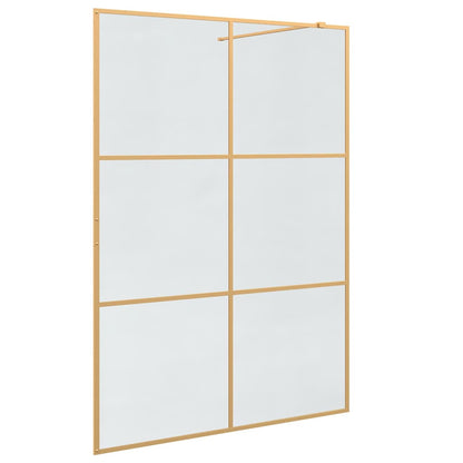 Parete Doccia Walk-in Oro 140 x 195 cm vetro temperato | homemem39