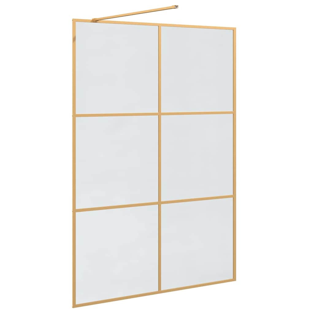 Parete Doccia Walk-in Oro 140 x 195 cm vetro temperato | homemem39