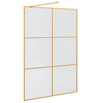 Parete Doccia Walk-in Oro 140 x 195 cm vetro temperato | homemem39