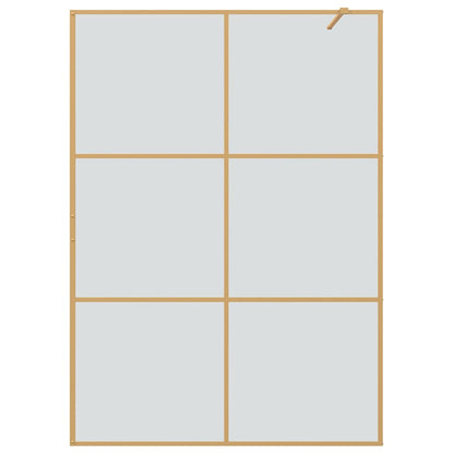 Parete Doccia Walk-in Oro 140 x 195 cm vetro temperato | homemem39