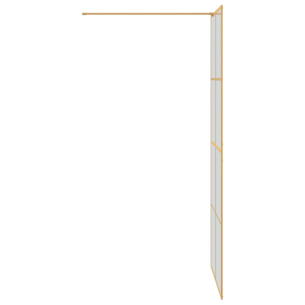 Parete Doccia Walk-in Oro 90 x 195 cm vetro temperato | homemem39