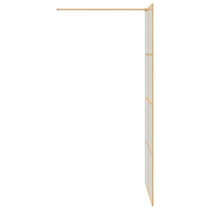 Parete Doccia Walk-in Oro 90 x 195 cm vetro temperato | homemem39