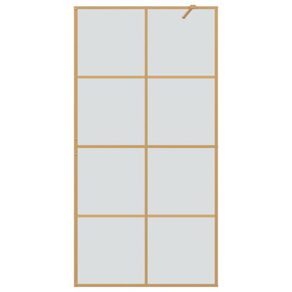 Parete Doccia Walk-in Oro 100 x 195 cm vetro temperato | homemem39