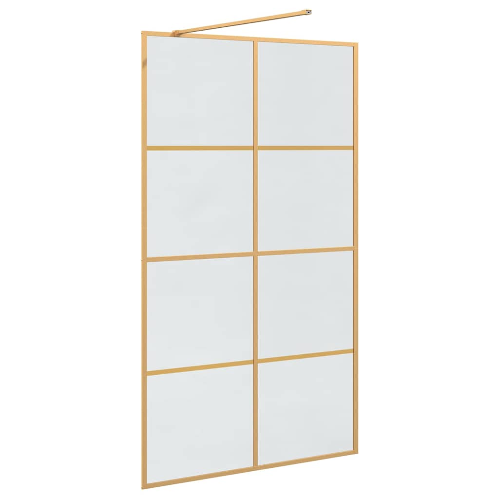 Parete Doccia Walk-in Oro 115 x 195 cm vetro temperato | homemem39