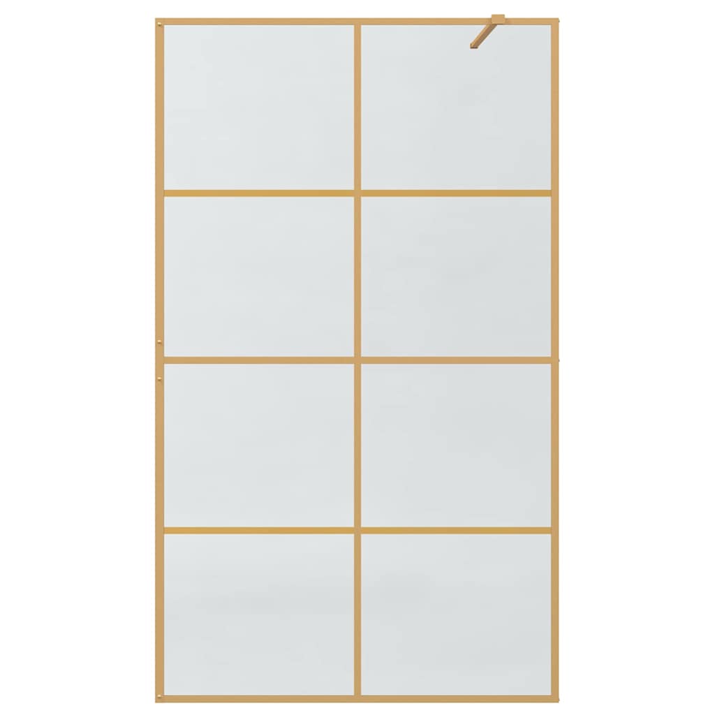Parete Doccia Walk-in Oro 115 x 195 cm vetro temperato | homemem39