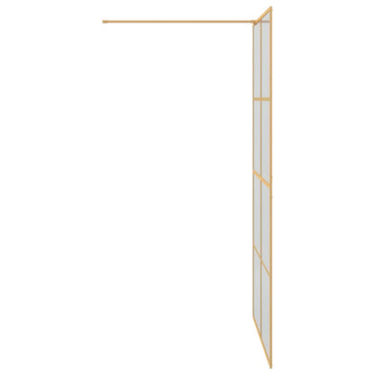 Parete Doccia Walk-in Oro 115 x 195 cm vetro temperato | homemem39