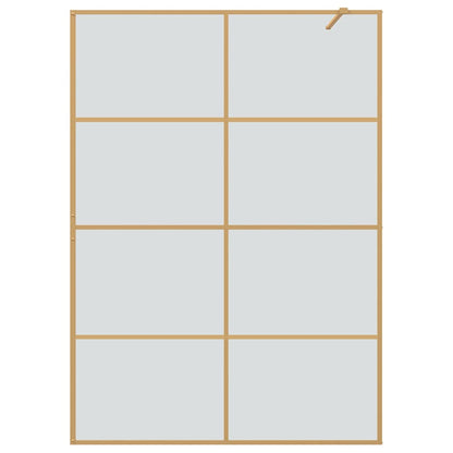 Parete Doccia Walk-in Oro 140 x 195 cm vetro temperato - homemem39