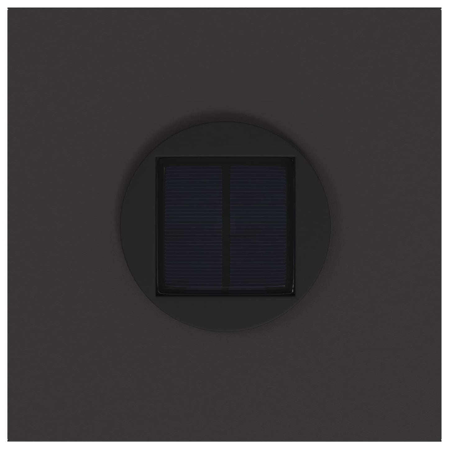 Lucina LED Solare da Percorso 2 pcs Nero