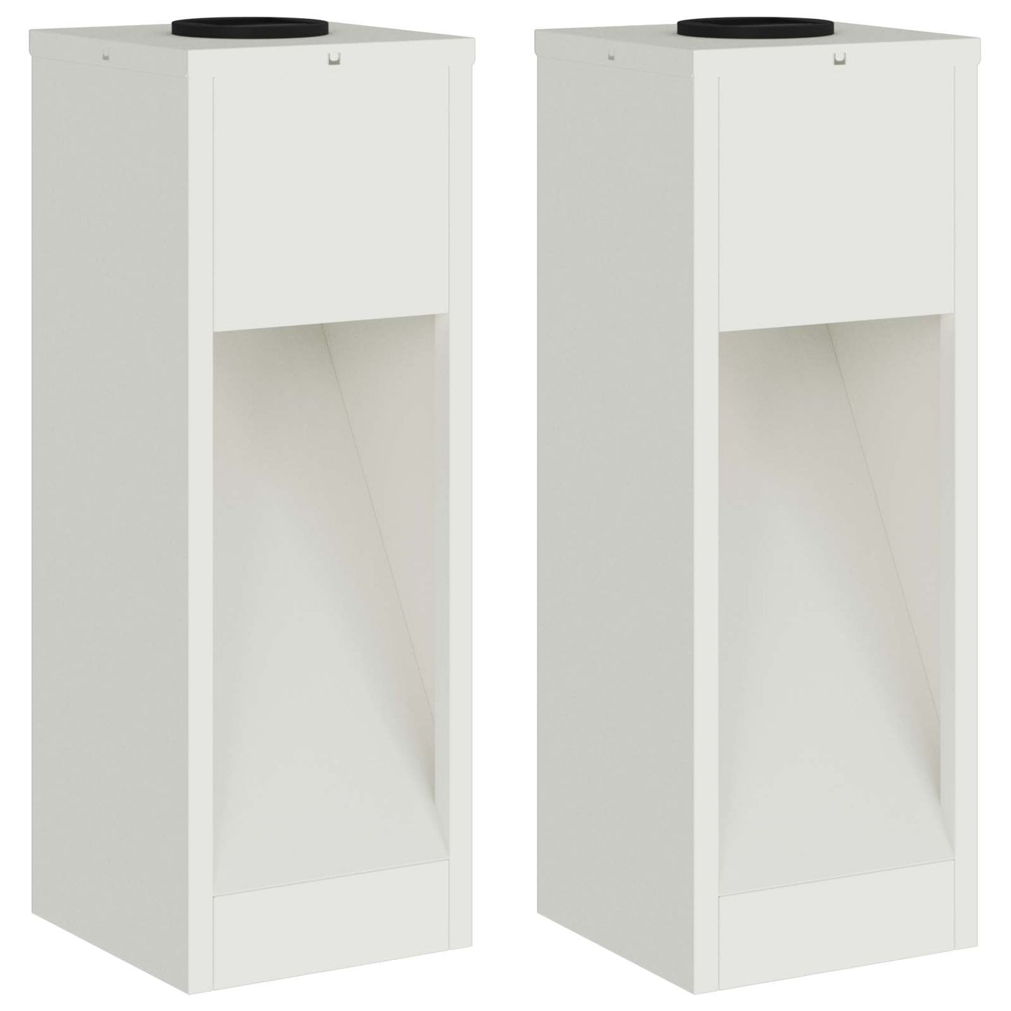 Lucina LED Solare da Percorso 2 pcs Bianco