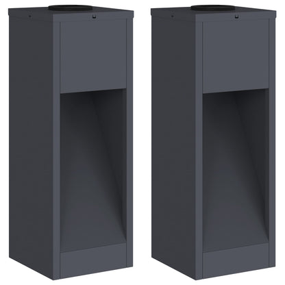 Lucina LED Solare da Percorso 2 pcs Antracite