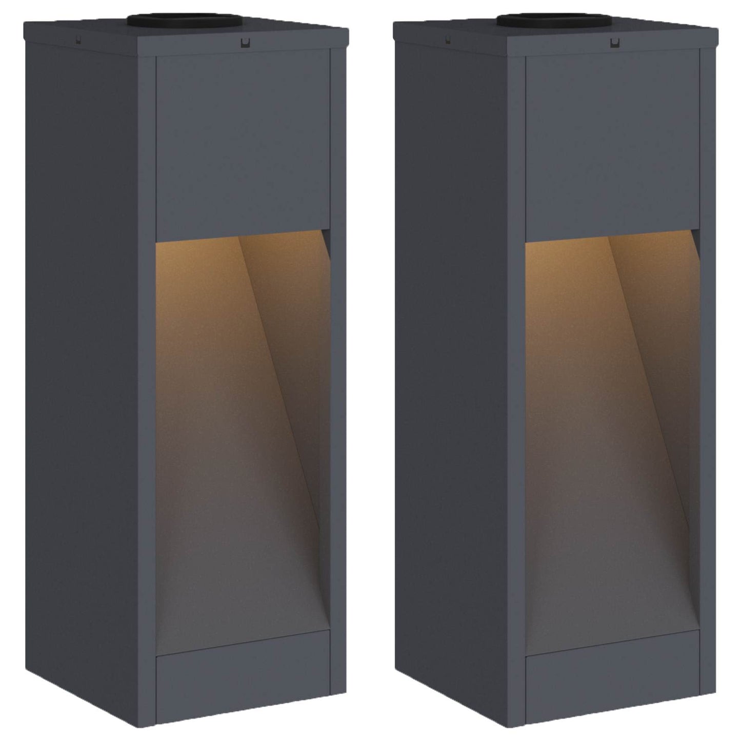 Lucina LED Solare da Percorso 2 pcs Antracite