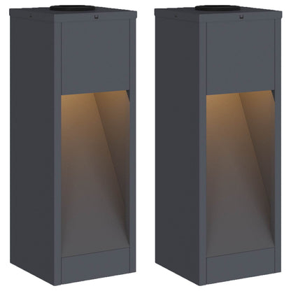 Lucina LED Solare da Percorso 2 pcs Antracite