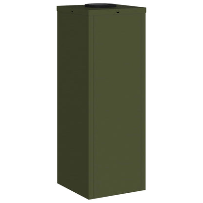 Lucina LED Solare da Percorso 2 pcs Verde oliva