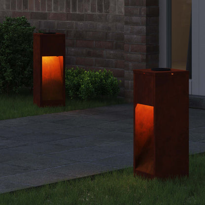 Lucina LED Solare da Percorso 2 pcs Bronzo