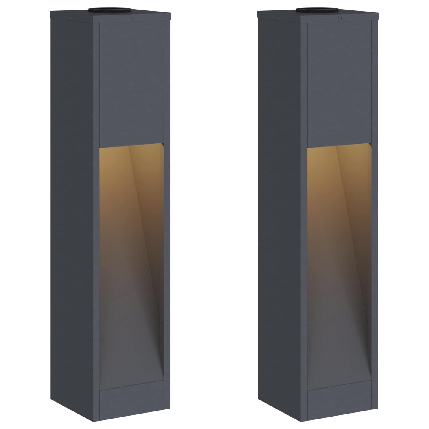 Lucina LED Solare da Percorso 2 pcs Antracite