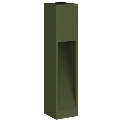 Lucina LED Solare da Percorso 2 pcs Verde oliva