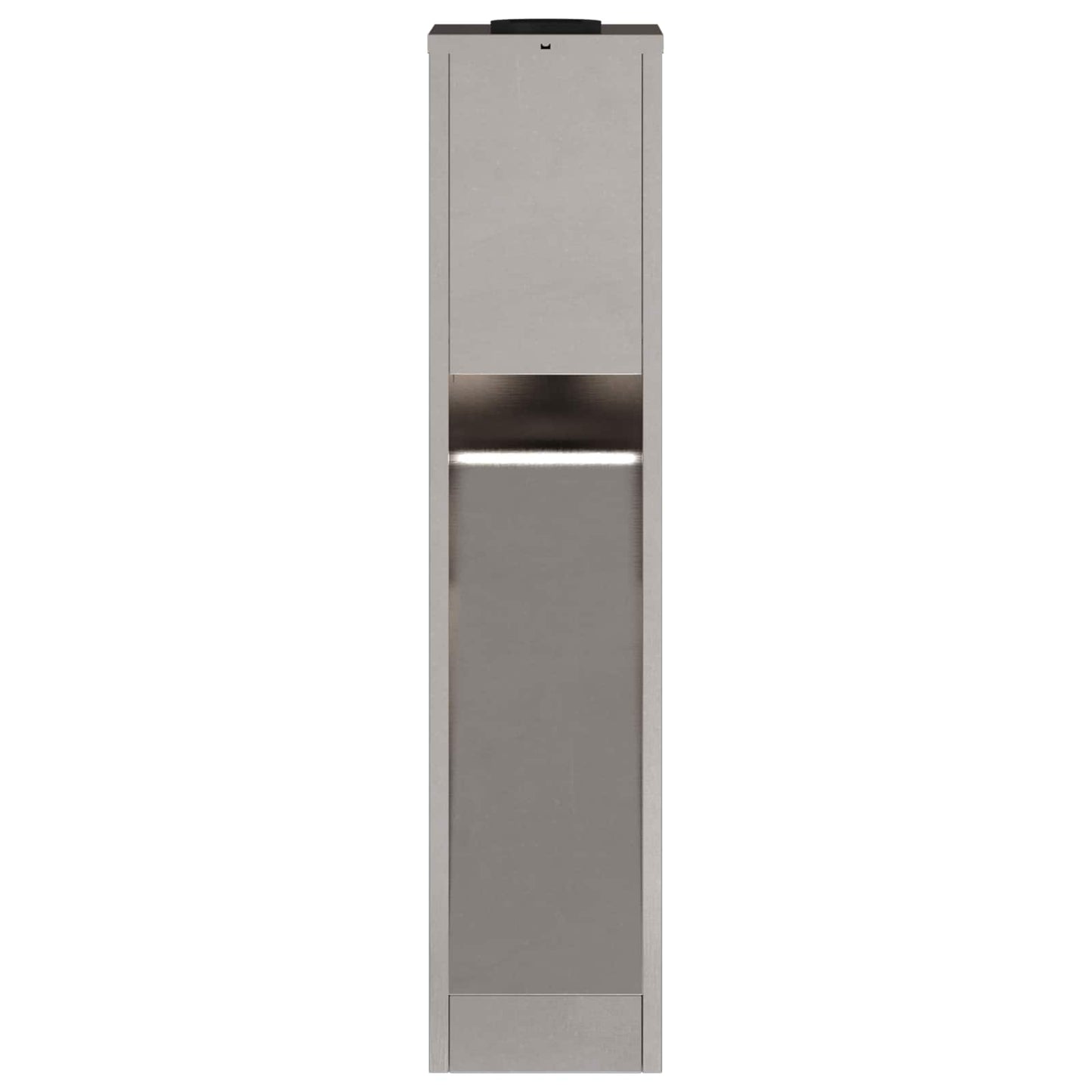 Lucina LED Solare da Percorso 2 pcs Argento