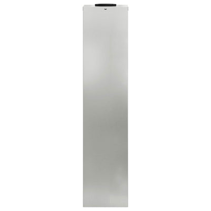 Lucina LED Solare da Percorso 2 pcs Argento Zincato
