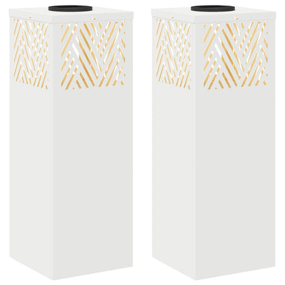 Faro LED solare per sentieri 2 pcs Bianco