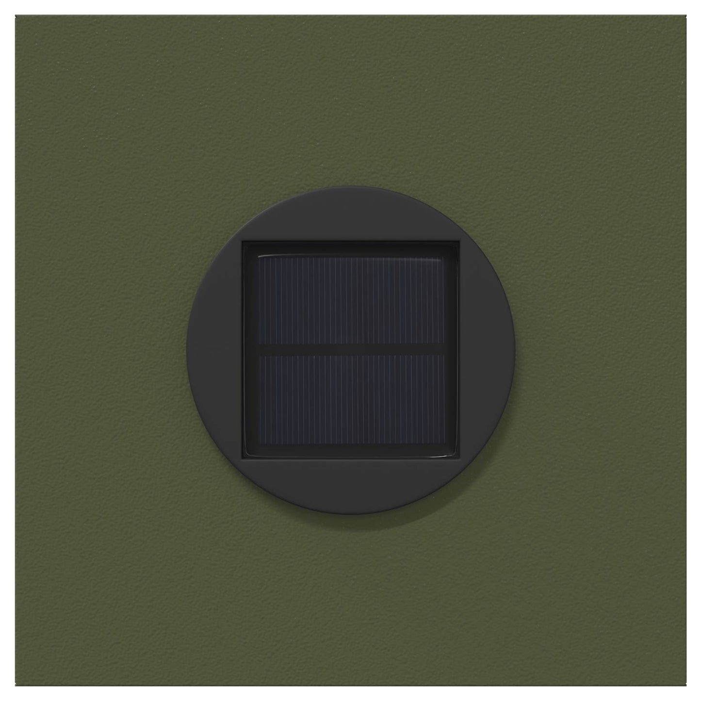 Faro LED solare per sentieri 2 pcs Verde oliva