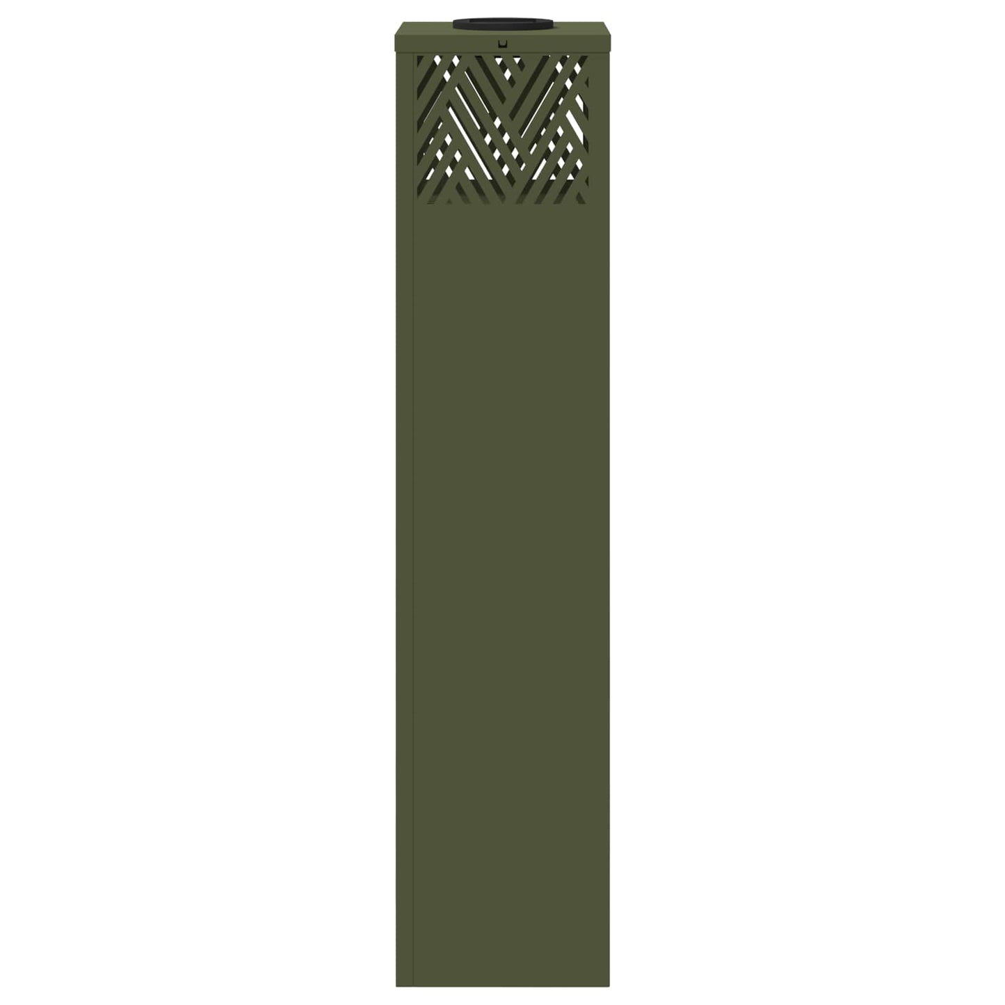 Faro LED solare per sentieri 2 pcs Verde oliva