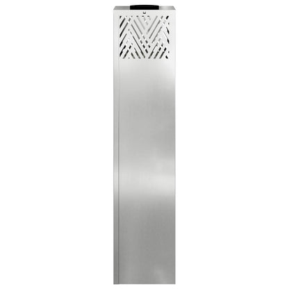 Faro LED solare per sentieri 2 pcs Zincato Zincato