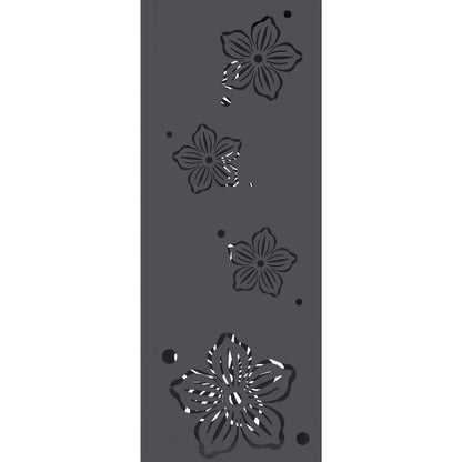 Faro LED solare per sentieri 2 pcs Antracite