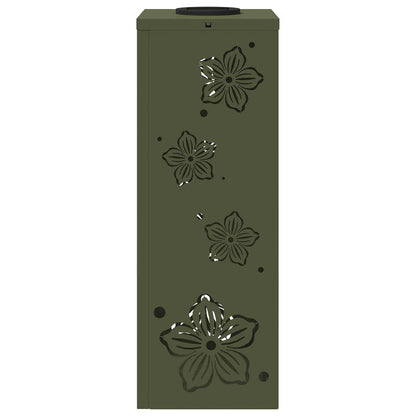 Faro LED solare per sentieri 2 pcs Verde oliva