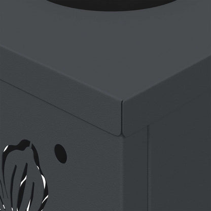 Faro LED solare per sentieri 2 pcs Antracite