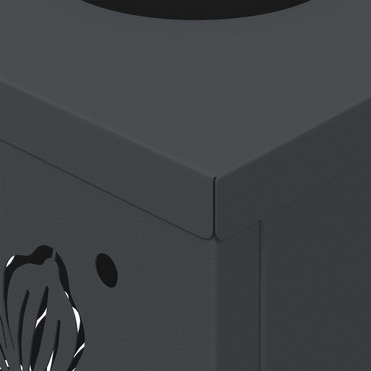 Faro LED solare per sentieri 2 pcs Antracite