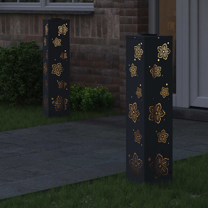 Faro LED solare per sentieri 2 pcs Antracite