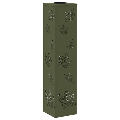 Faro LED solare per sentieri 2 pcs Verde oliva