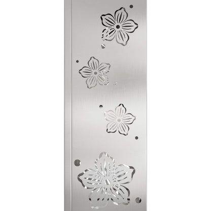 Faro LED solare per sentieri 2 pcs Argento Acciaio inossidabile