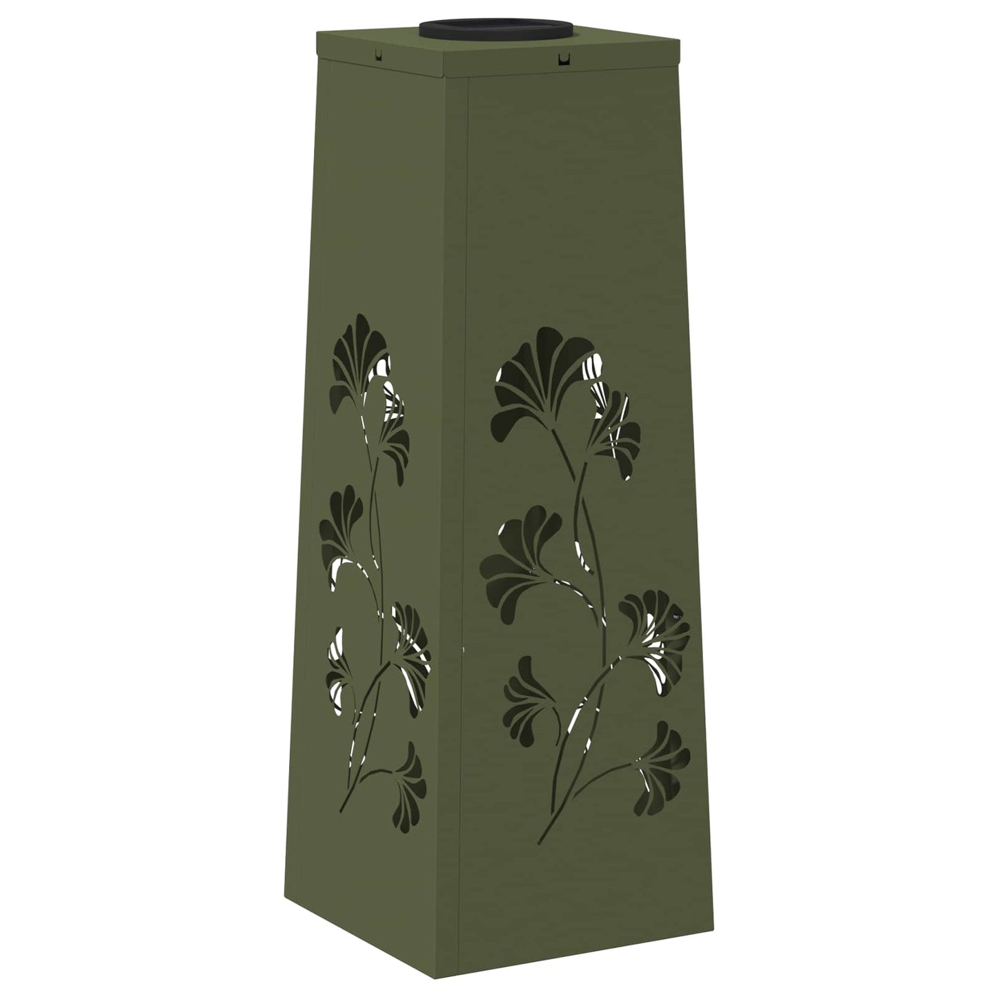 Faro LED solare per sentieri 2 pcs Verde oliva