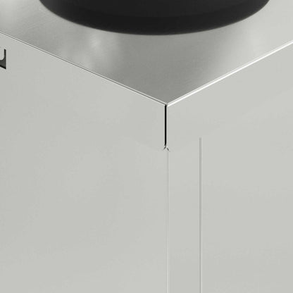 Faro LED solare per sentieri 2 pcs Zincato Zincato