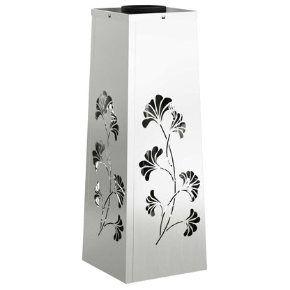 Faro LED solare per sentieri 2 pcs Zincato Zincato