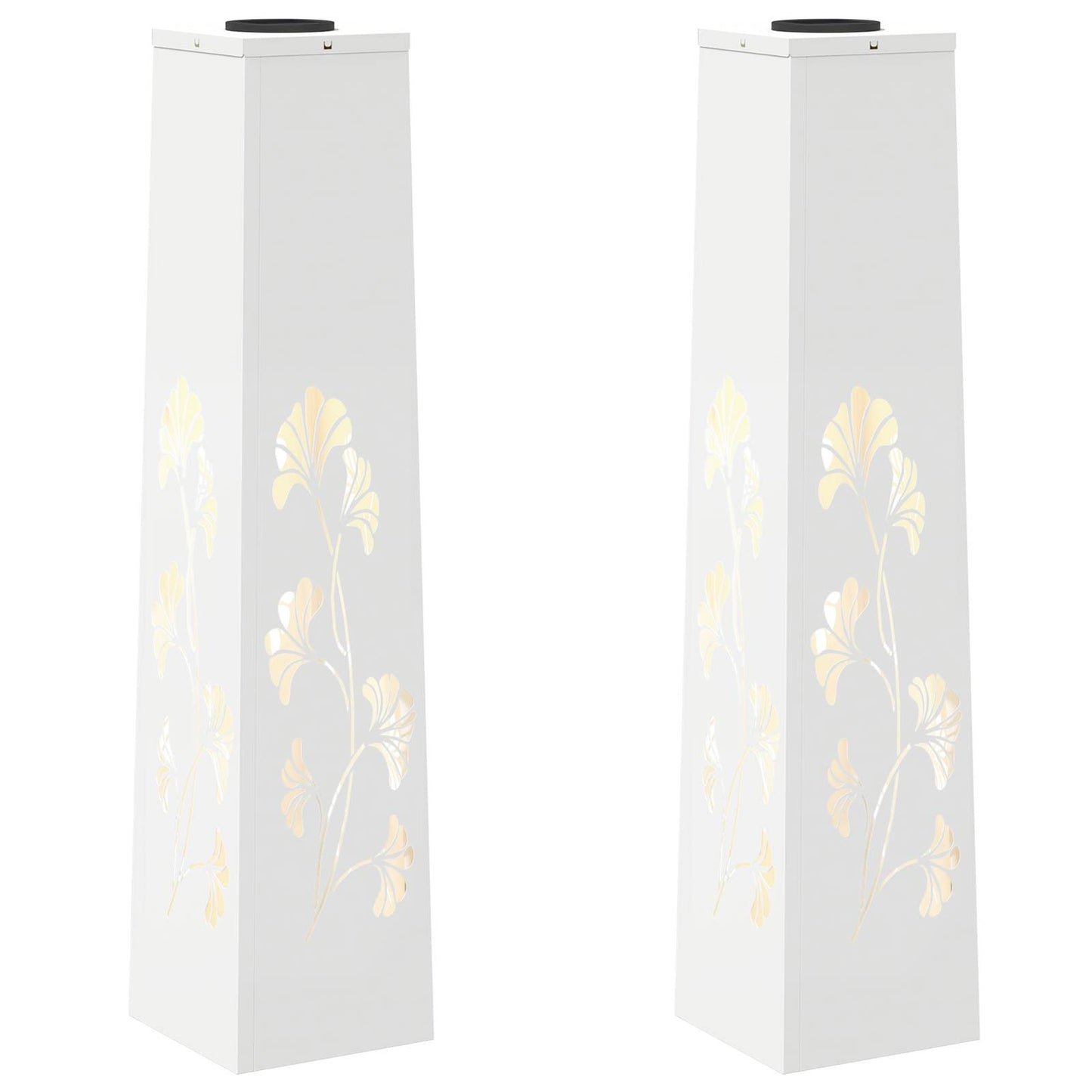 Faro LED solare per sentieri 2 pcs Bianco