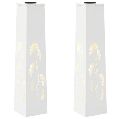 Faro LED solare per sentieri 2 pcs Bianco