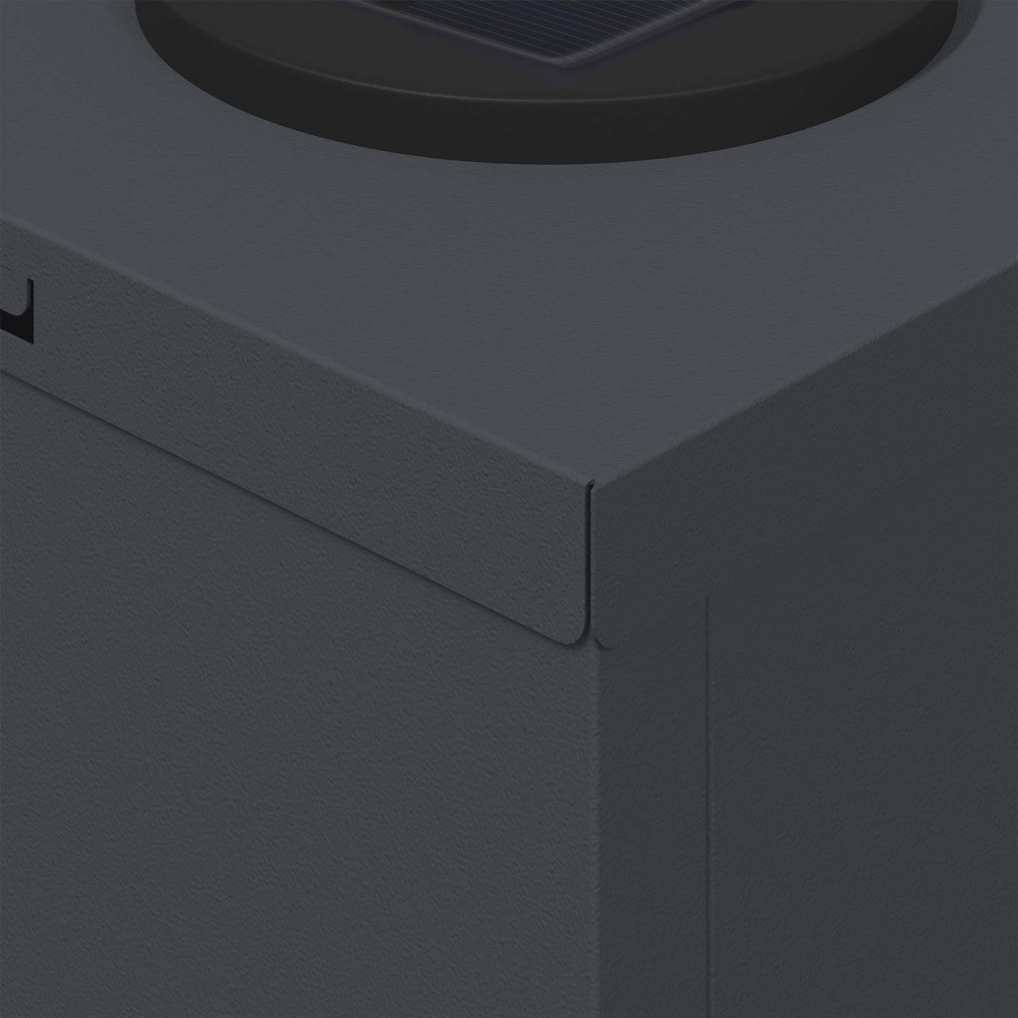 Faro LED solare per sentieri 2 pcs Antracite