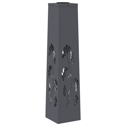 Faro LED solare per sentieri 2 pcs Antracite